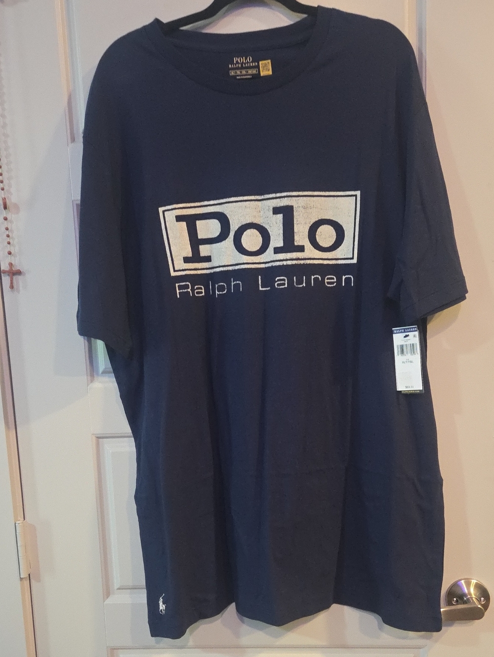 Polo by Ralph Lauren Navy Graphic Logo Short Sleeve Tee